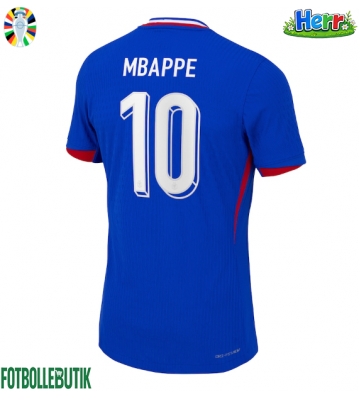 Frankrike Kylian Mbappe #10 Hemmatröja EM 2024 Kortärmad